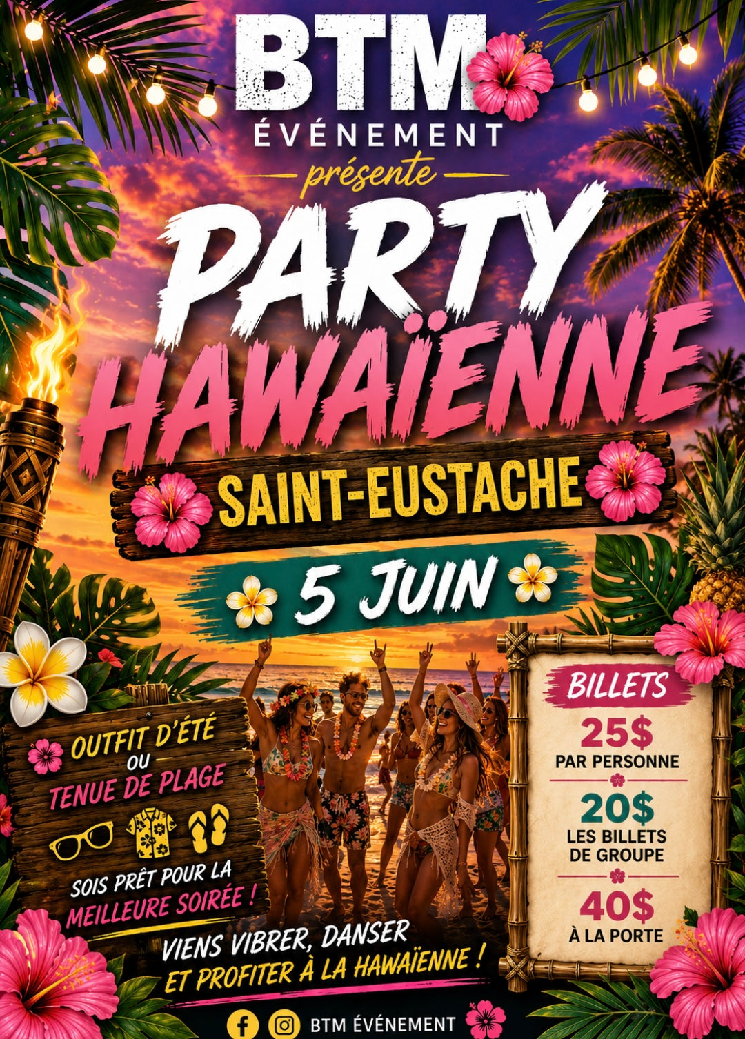 Party Hawaïen